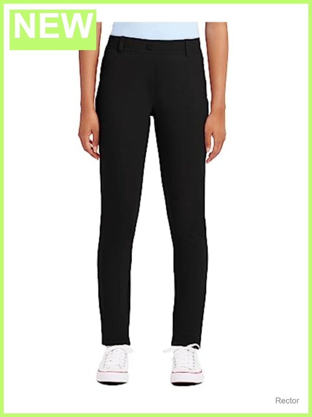 Nautica Skinny Leg Jegging Flat Front Zipper Pockets Uniform Pants